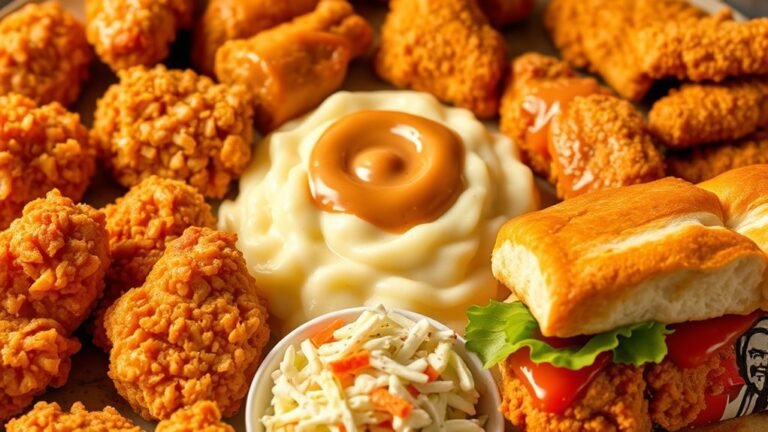 top seven kfc dishes